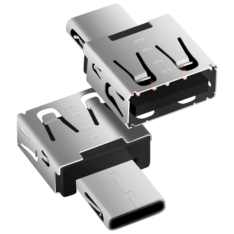 

DM Type-C адаптер USB C Male для USB2.0 Femail USB OTG Converter для интерфейса Type-C