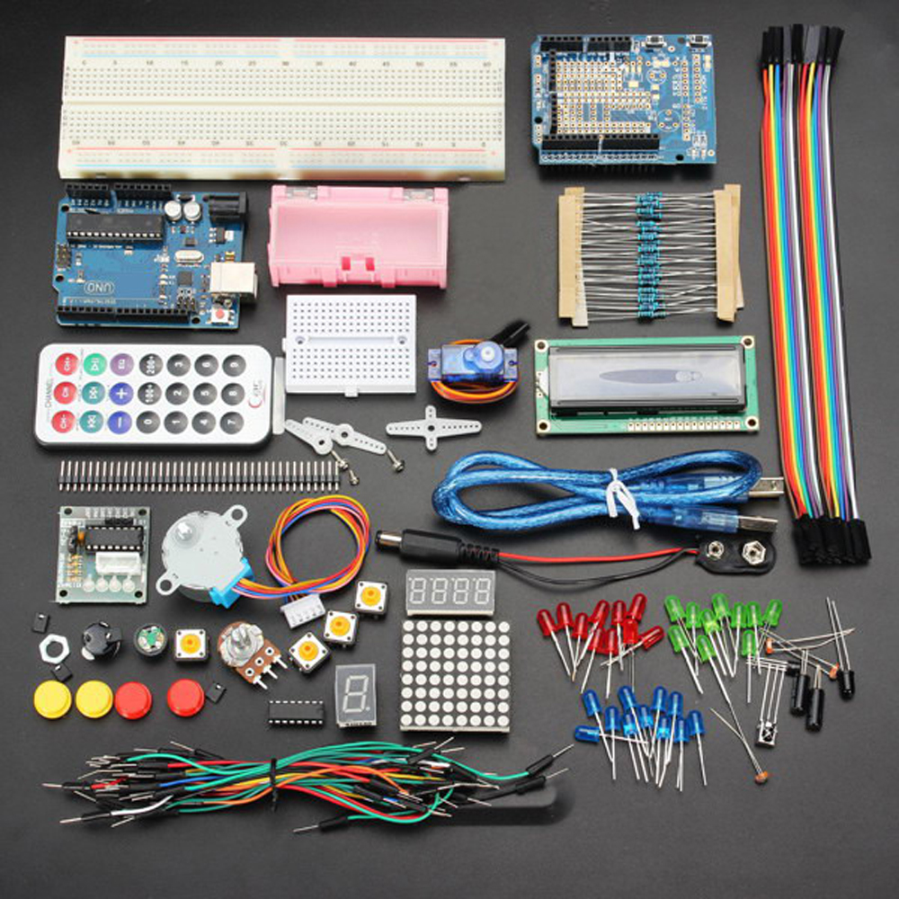 

Geekcreit® UNOR3 Basic Starter Learning Kits No Battery Version For Arduino