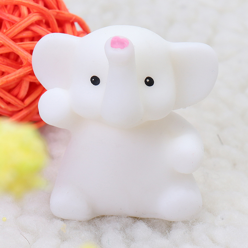 

Elephant Mochi Squishy Squeeze Cute Healing Toy 4cm Коллекция Kawaii Подарочный декор для снятия стресса