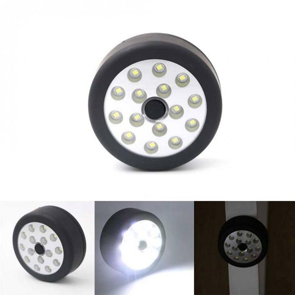 

Портативный мини 3W 15 LED Магнитный рабочий свет Складной Крюк Раунд Кемпинг Тент Лампа Факел для Ourdoor