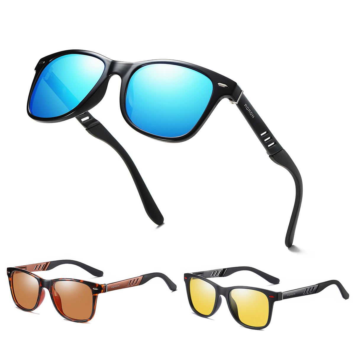 

Мужчины Женское Поляризованные солнцезащитные очки с антибликовым покрытием Объектив TAC Driving
