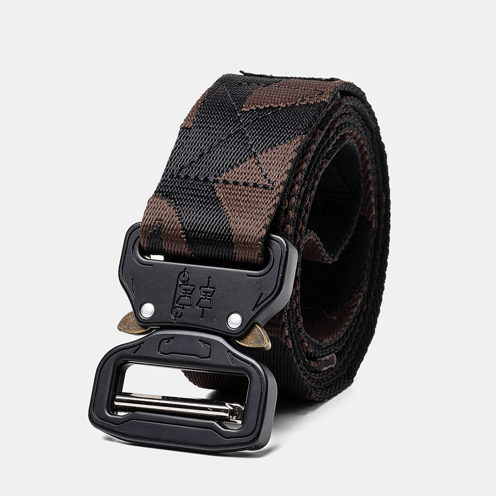 

160cm Nylon Waist Leisure Belts Zinc Alloy Tactical Belt