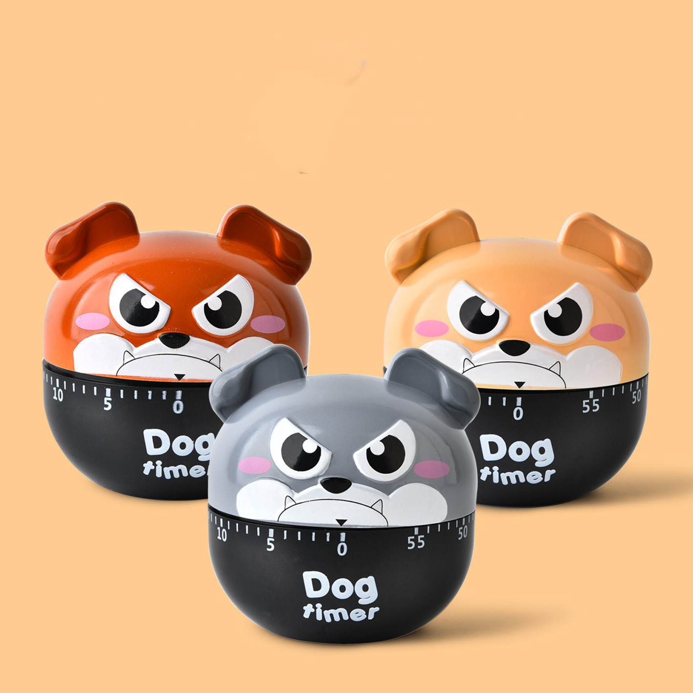 

Cartoon Cute Puppy Timer Multi-function Kitchen Time Manager