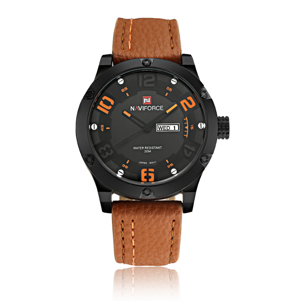 

Naviforce 9070 моды для мужчин дата недели военные спортивные кварцевые наручные часы