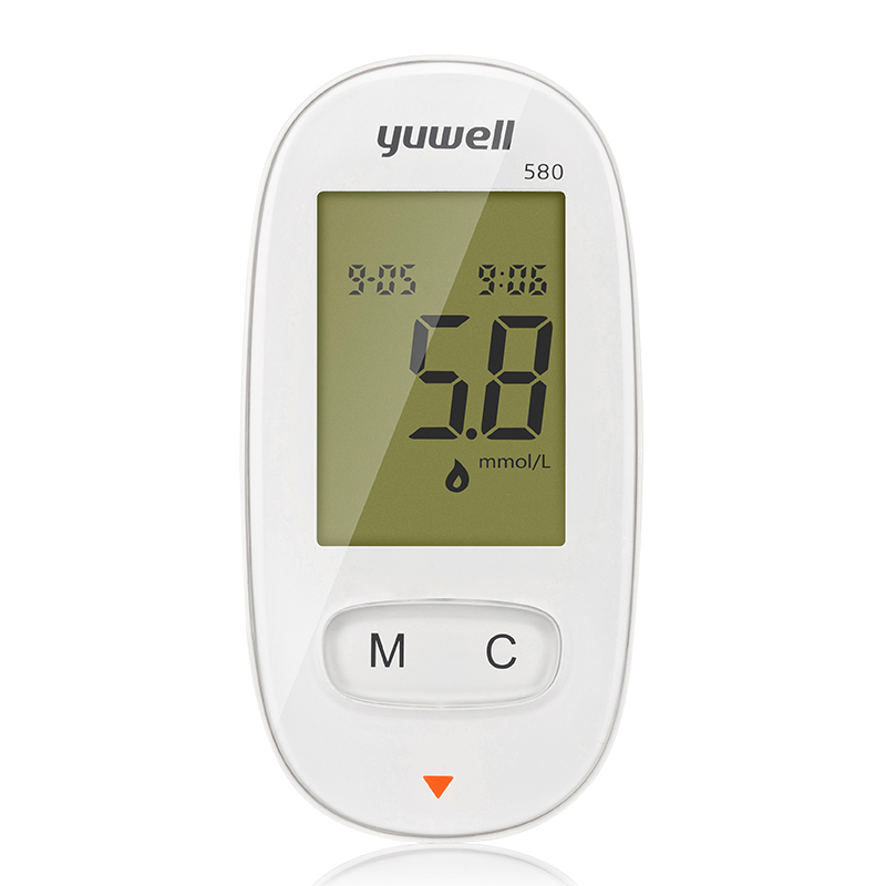 

Yuwell 580 Blood Glucose Meter mg/dl Glucometer