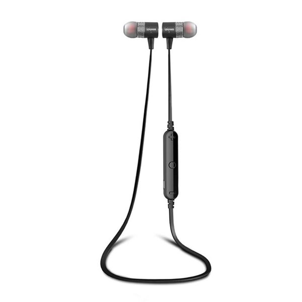 

Ipipoo IP-IL60BL bluetooth 4.0 Wireless In-ear Stereo Sport Earphone with Microphone Wire Control