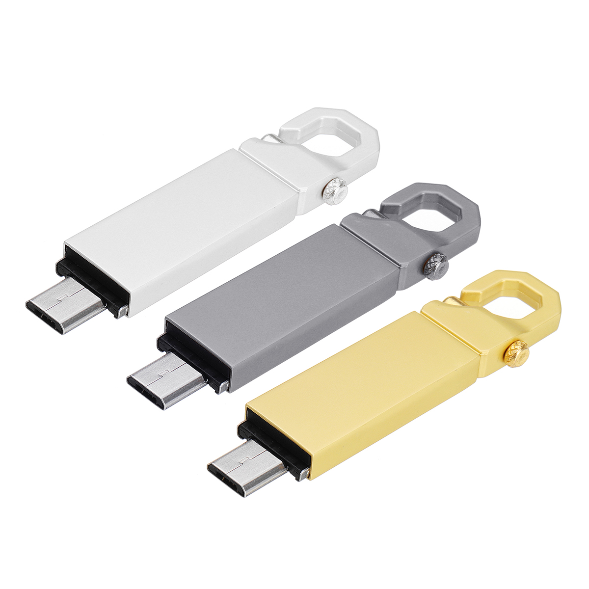 

128 ГБ USB 2.0 Flash Drive U диск с адаптером OTG / Type-C для смартфонов ноутбуков