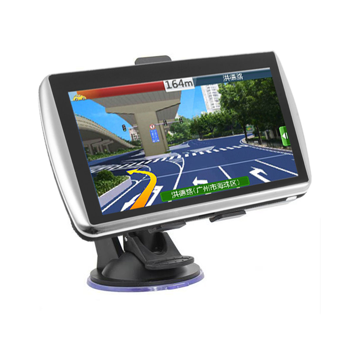 

7 Inch Car GPS Navigation Sat Nav TFT LCD Touch Screen Support North America Europe Map