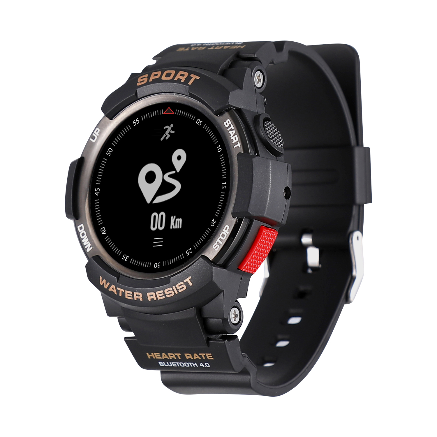 

NO.1 F6 0.96inch OLED Display 50Days USE Heart Rate Monitor 50 Meters Waterproof Sport Smart Watch