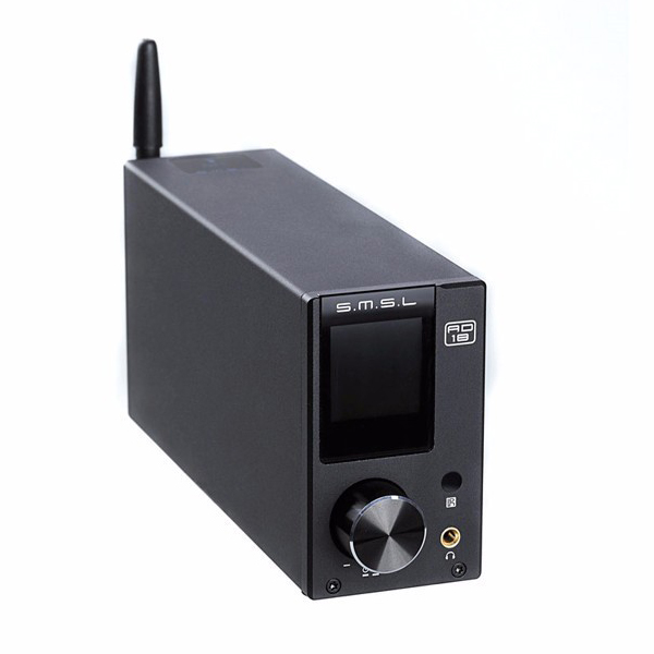 

SMSL AD18 80Wx2 DSP HIFI bluetooth Pure Digital Audio Amplifier Optical/Coaxial USB DAC Decoder