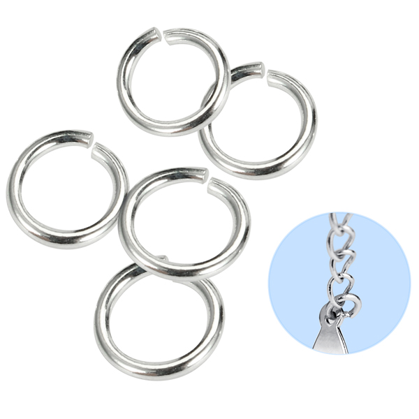 

925 5pcs ожерелье браслет Spacer стерлинговые серебряные бусины DIY ювелирные аксессуары
