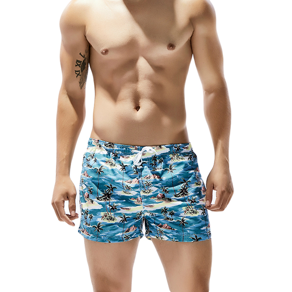 

Мужская летняя гавайская печать Fashion Пляжный Шорты для досок