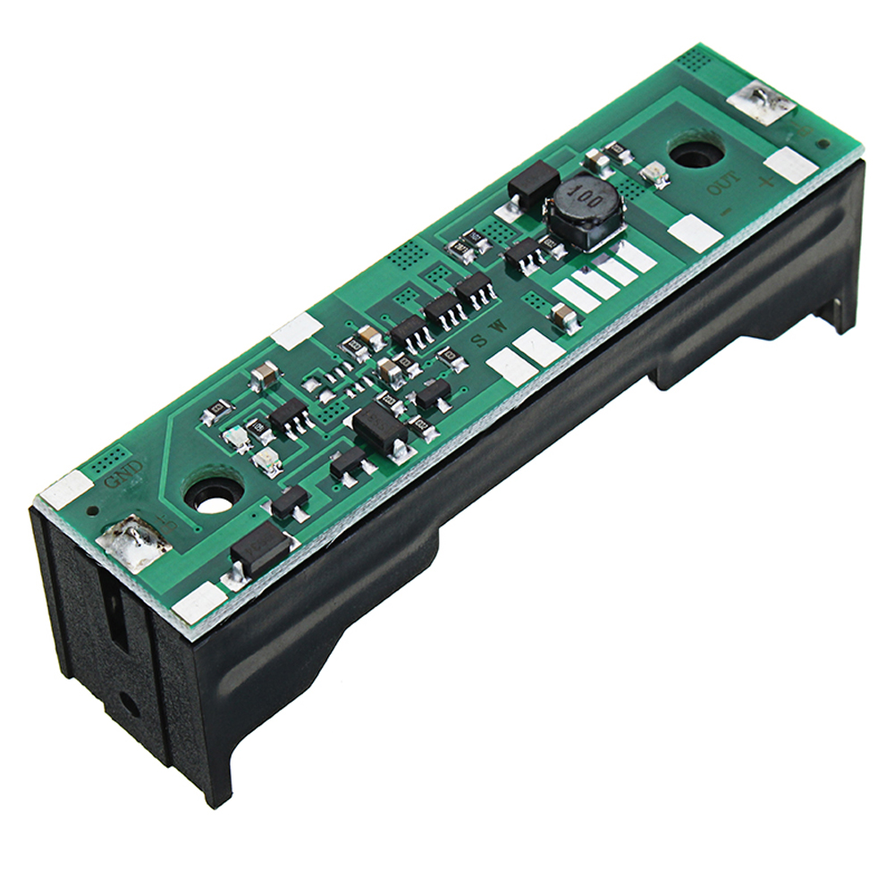 

3pcs 12V Output Charging UPS Uninterrupted Protection Integrated Board 18650 Lithium Battery Boost Module With Holder
