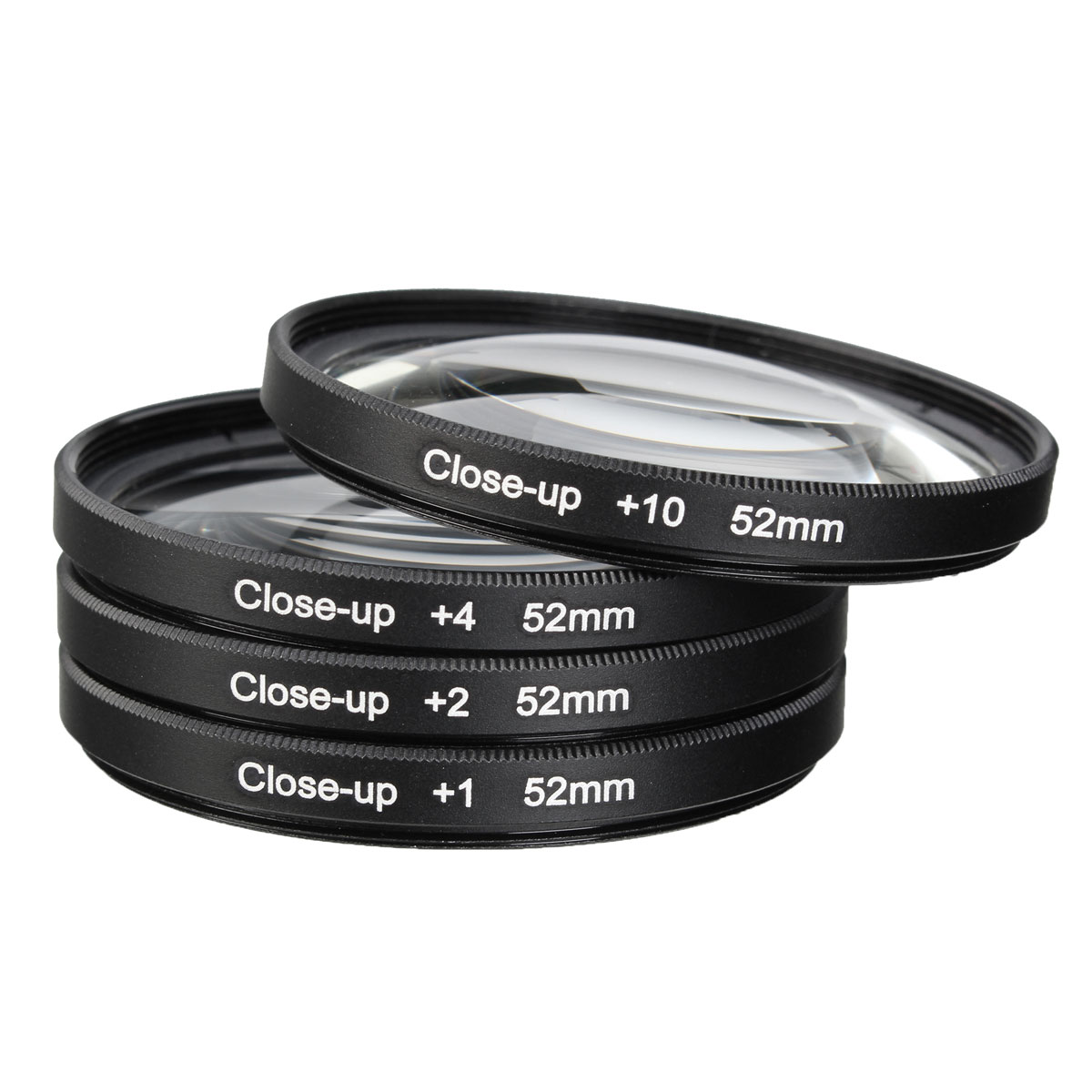 

52-мм макросъемочный фильтр Объектив Набор +1 +2 +4 +10 для Canon Nikon DSLR SLR камера