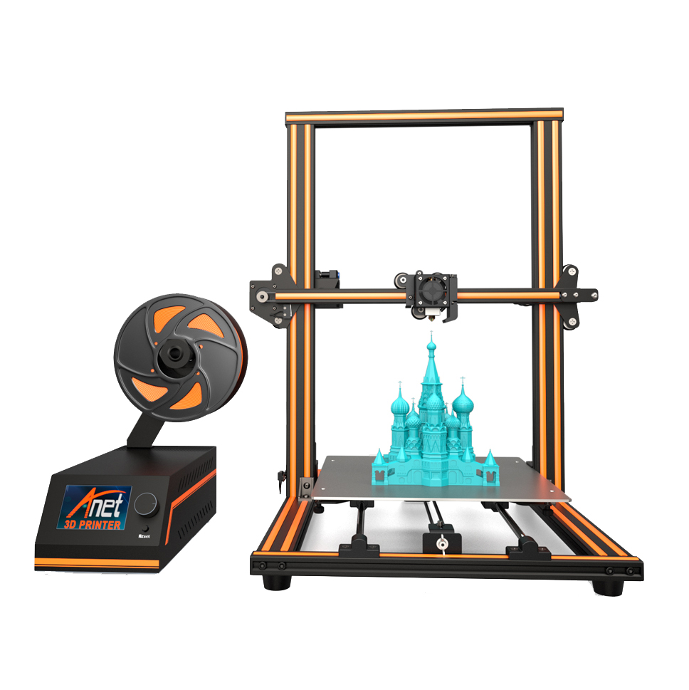 

Anet® E16 3D-принтер DIY Набор 300 * 300 * 400 мм Размер печати Поддержка Offline / Online печать с 250 г Нити 1,75 мм 0,4 мм Сопло