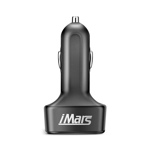 

3PCS / 5PCS / 10PCS iMars ™ IM-C2 4 в 1 Двойной USB Автомобильное зарядное устройство адаптер 5V 3.1A Bullet Автомобильное зарядное устройство для мобильного те