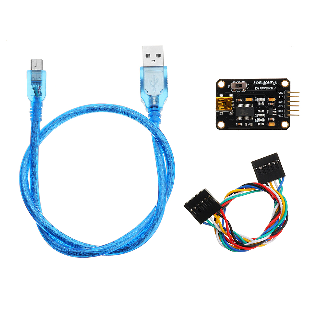 

Модуль USB to TTL FTDI Basic Program Downloader FT232RL Последовательный конвертер YwRobot для Arduino - продукты, которые работают с официальными платами Arduino