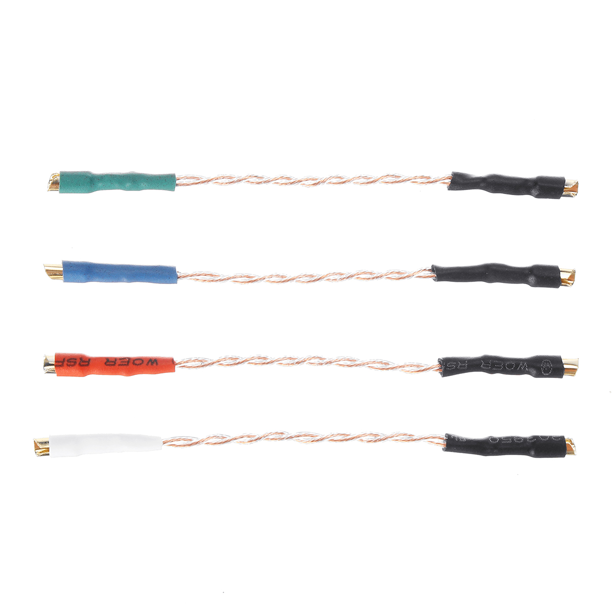

5N Pure Silver OCC Litz Headshell Lead Wires 1.2mm 1.3mm Pin Cartridge Leadwires for Record Player