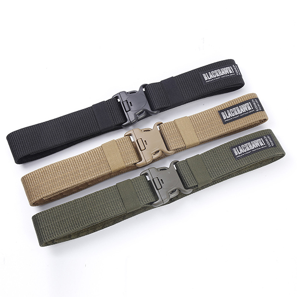 

130CM Men's Weaving Plate Buckle Military Army Tactical Belt