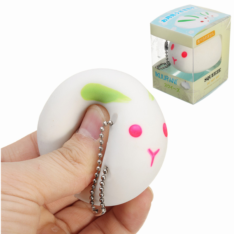

IKUURANI Rabbit Squeeze Squishy Toy Slow Rising Gift с оригинальной упаковкой