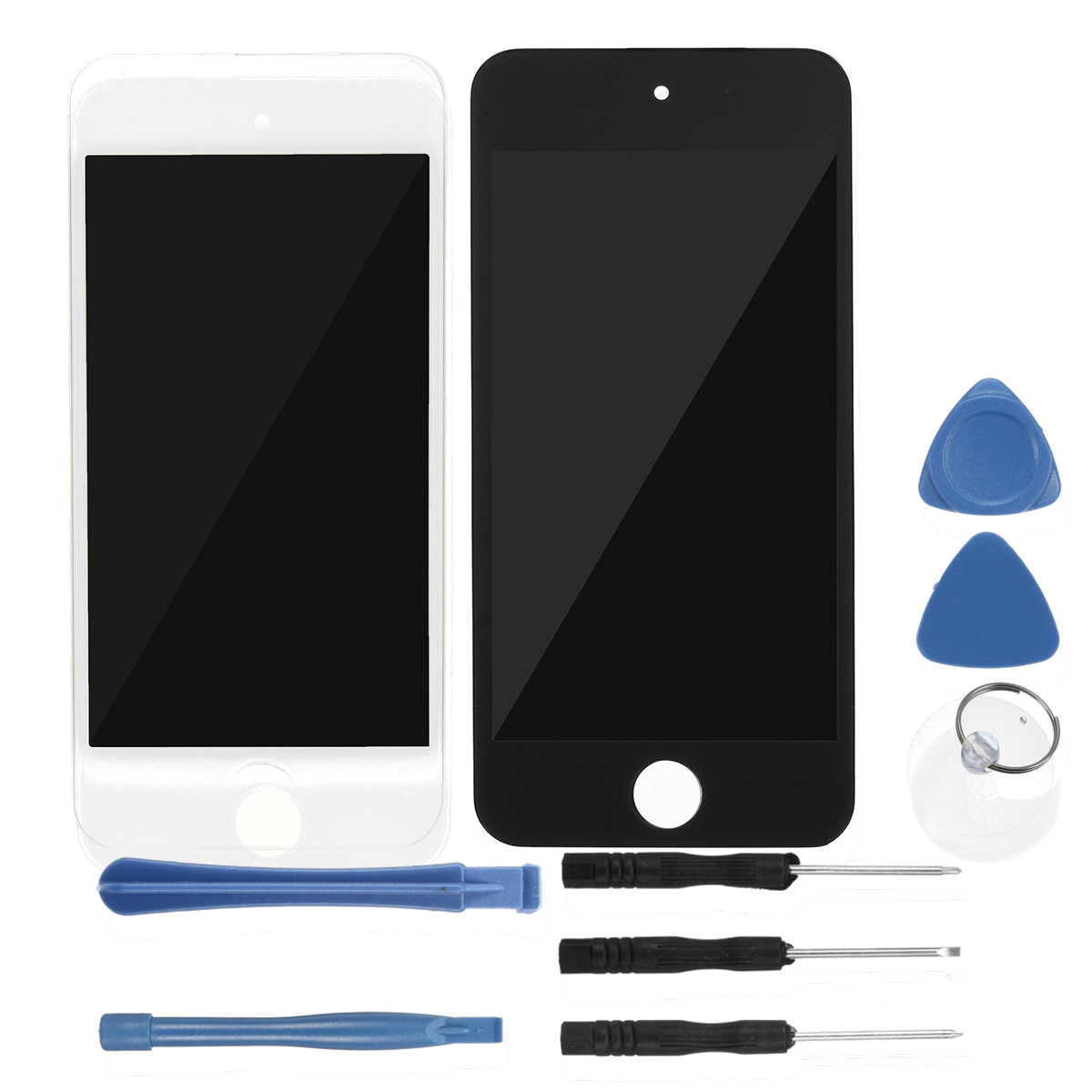 

LCD Сенсорный экран Дисплей Ассамблеи дигитайзера и Инструмент для iPod Touch 5th/6-го поколения