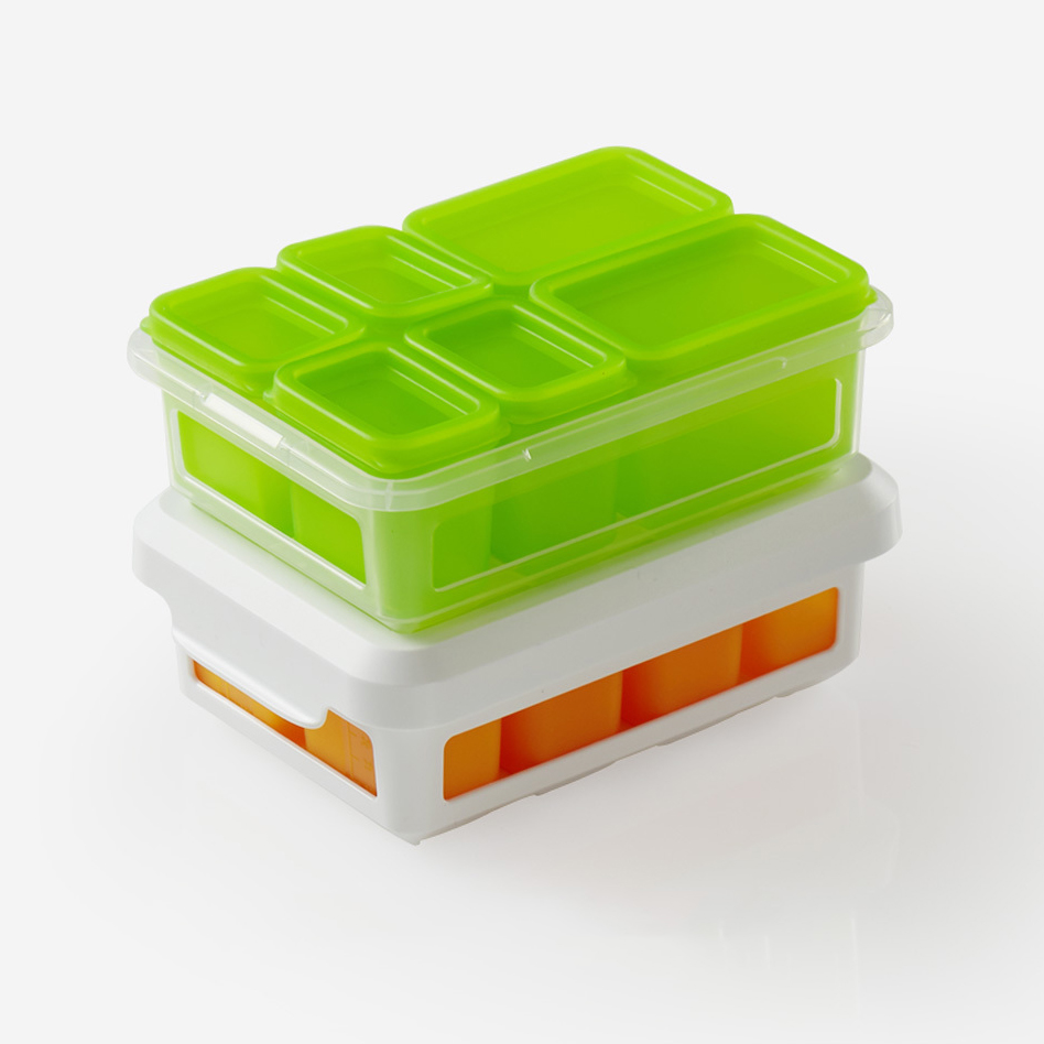

KALAR Silicone Food Snack Fruit Small Container Lunch Ice Cube Mold Compartment Box Refrigerator Microwave Safe from Xiaomi Youpin