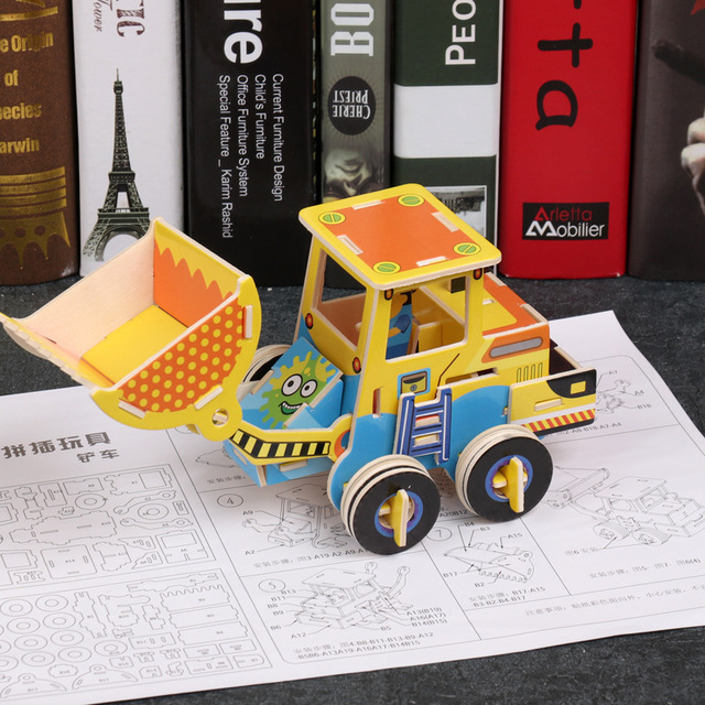 

Детские Деревянные 3D Головоломки Головоломки Раннего Образования Головоломки Diy Собранные Строительные Блоки Игрушки