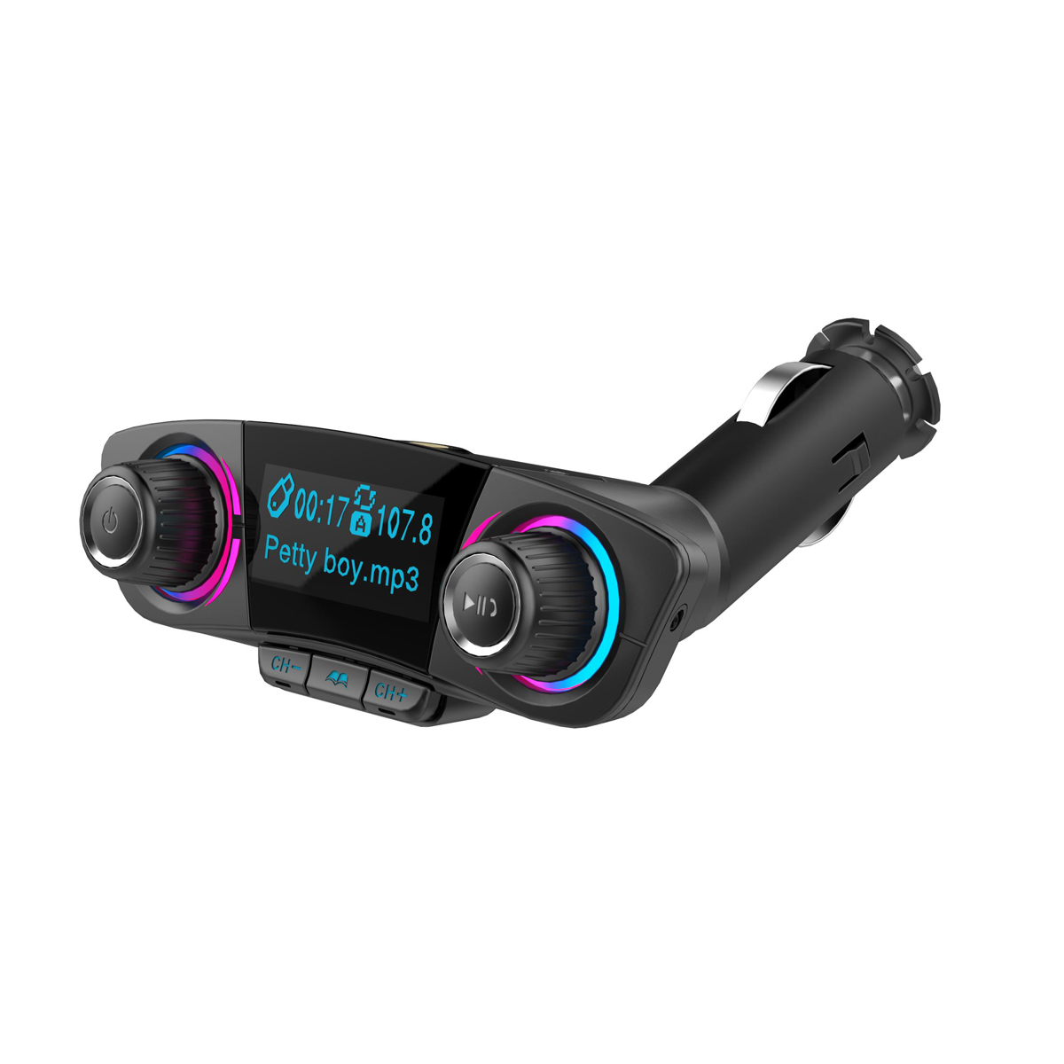 

Беспроводная связь Bluetooth LCD Авто MP3 FM-передатчик AUX USB-зарядное устройство Handsfree FM