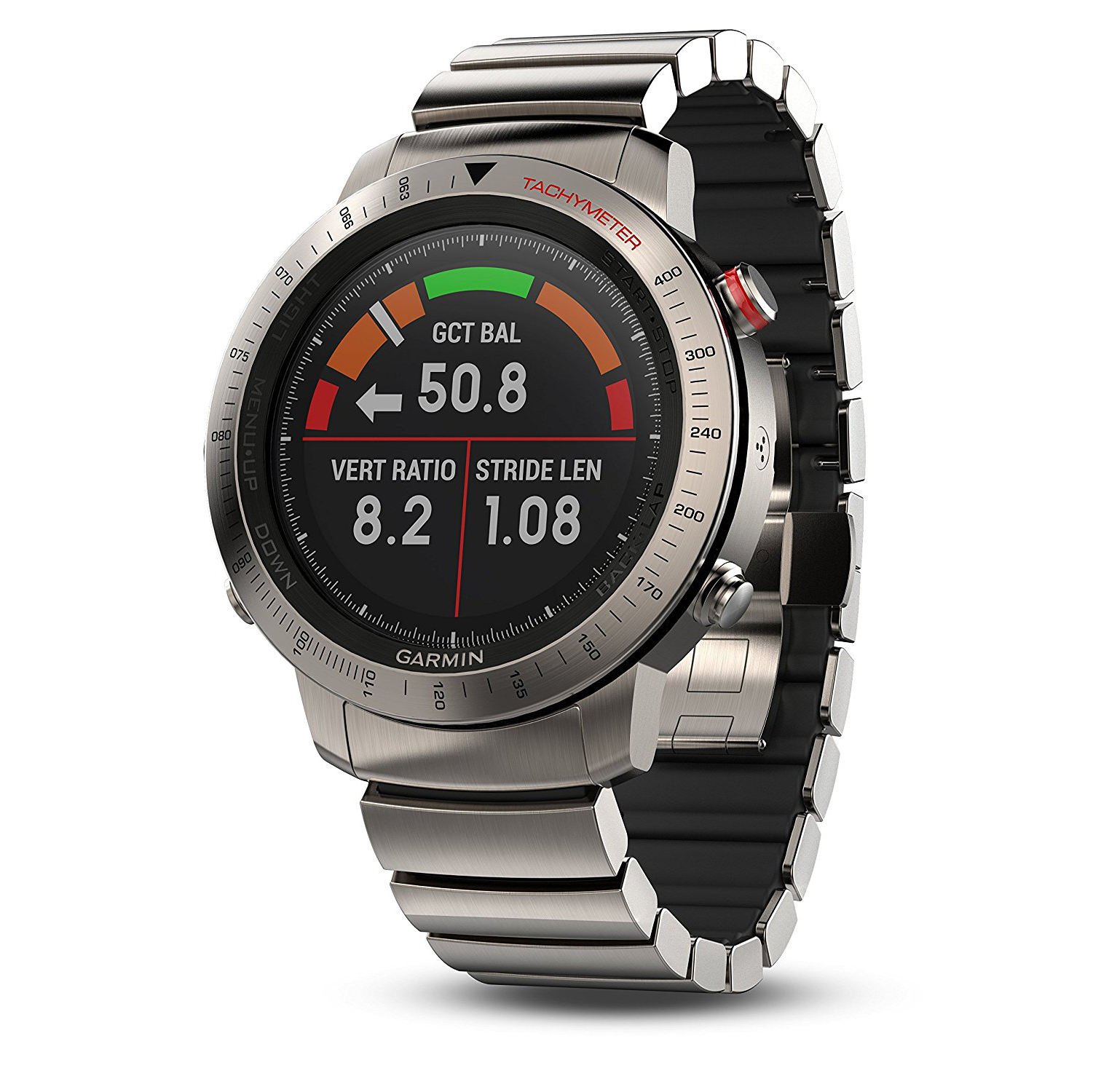 

Garmin Fenix Chronos Smart Sports Watch GPS Titanium with Brushed Titanium Hybrid Watch Band