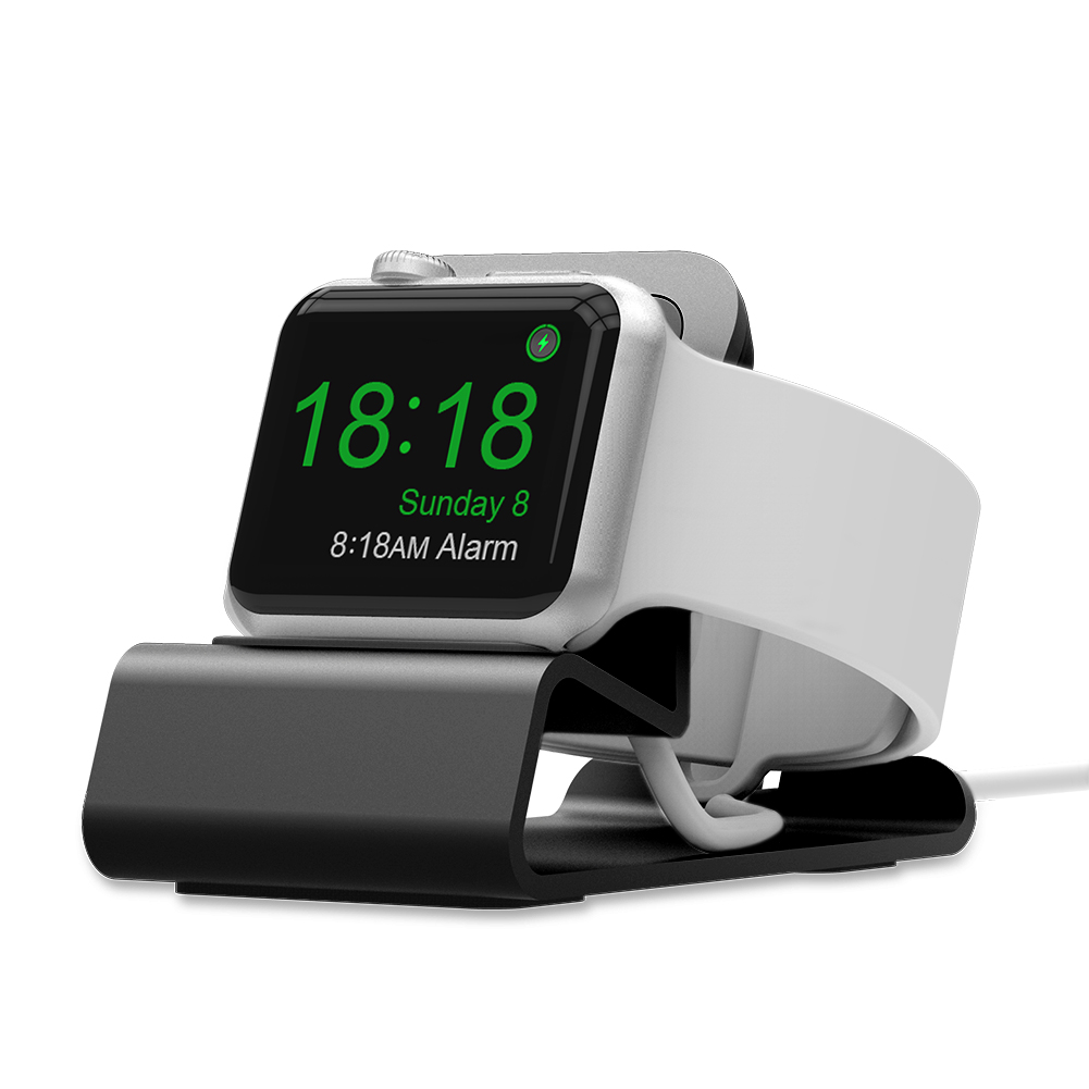 

Aluminum Alloy Charging Dock Watch Stand Holder For iWatch/Apple Watch Series 1/2/3/4