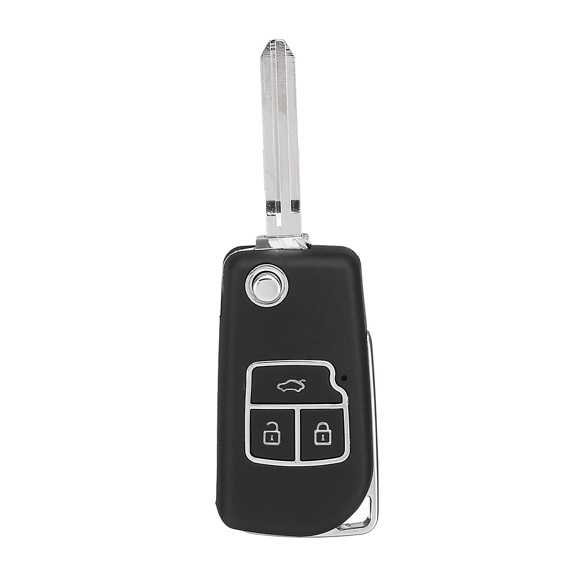 

3 Buttons Folding Remote Key Case Shell with Blade for Toyota Camry Corolla Reiz RAV4