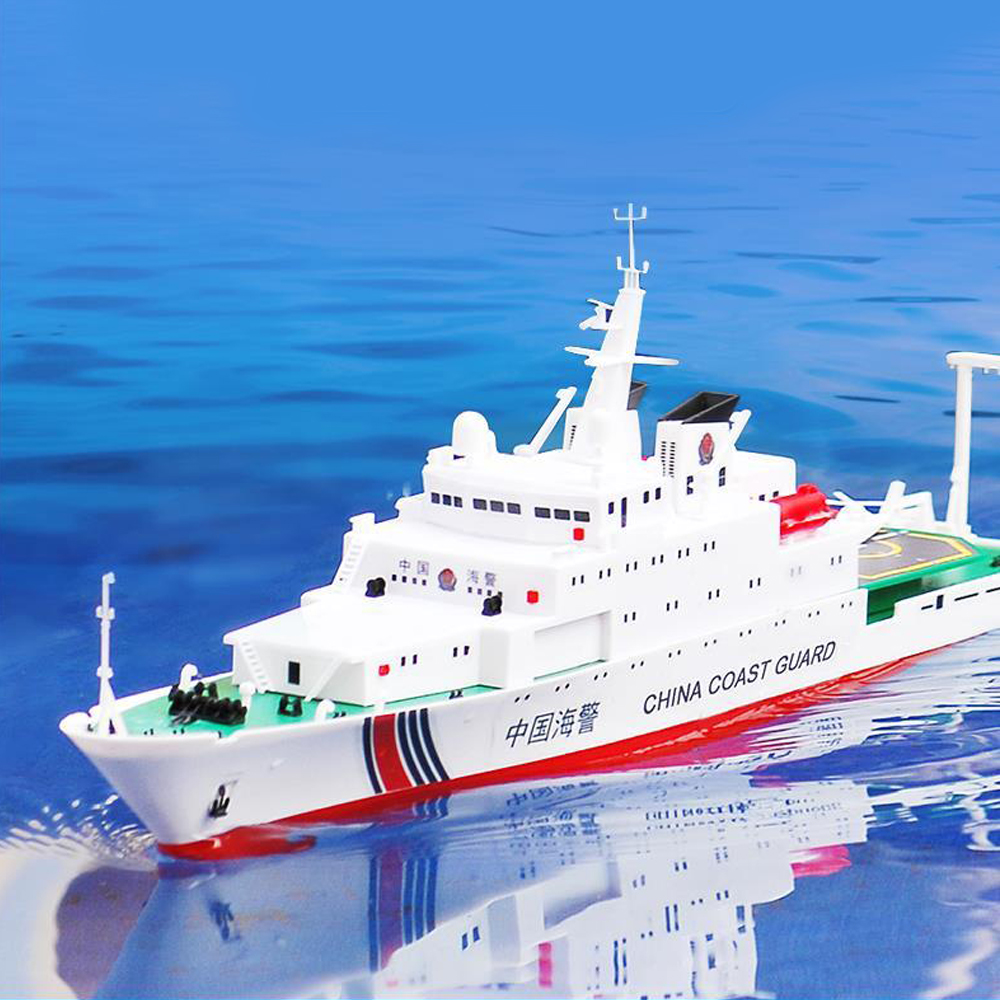 

1/250 39см 2.4G Китай Sea Patrol 3383 RC Лодка 25 км / ч Двухместный Мотор Детская игрушка Модель