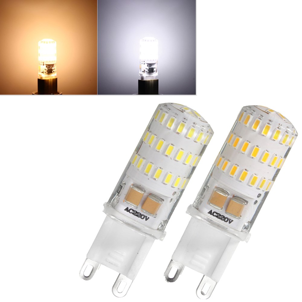 

G9 3W 45 SMD 3014 LED Чистый белый Теплый белый 210Lumens Light Лампа Лампа AC220V
