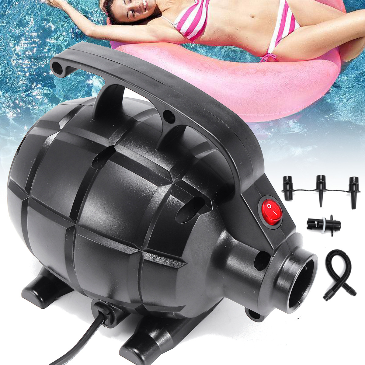 

Электрический воздух Насос для надувной подушки для гусеничных колес GYM Floor Tutling Airtrack Gymnastics Mat Inflatabl