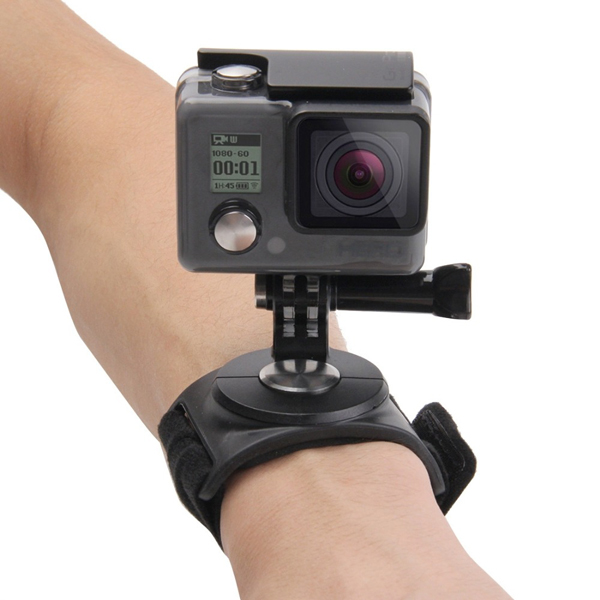 

Ремень на запястье руки PULUZ для ножного ремени 360-градусный поворот для Gopro SJCAM Xiaomi Yi Action камера