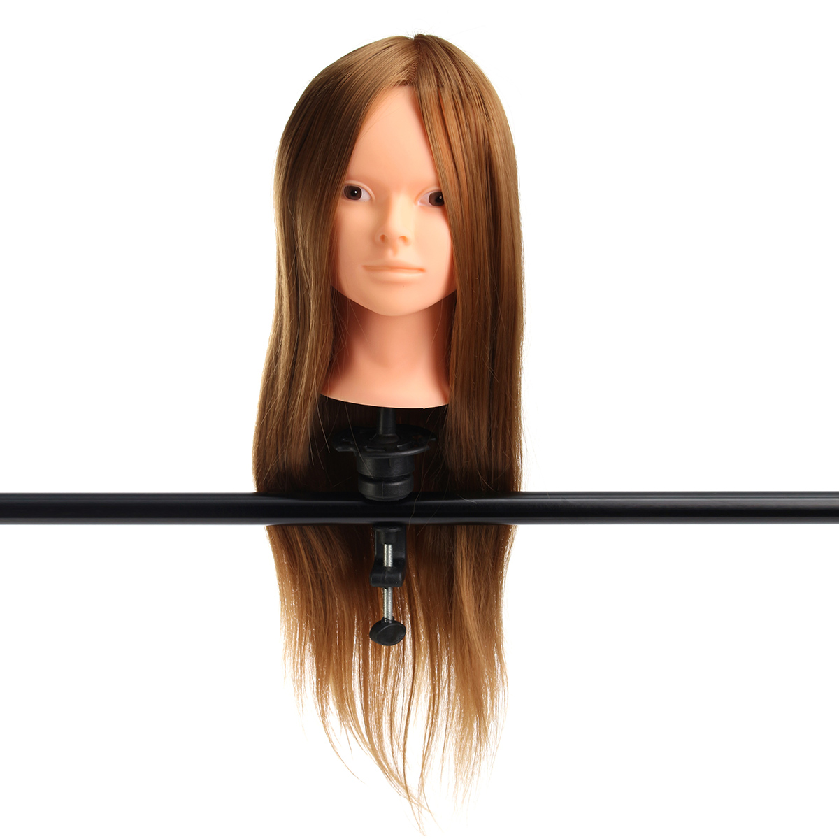 

24" 30% Real Hair Training Mannequin Head Model Makeup