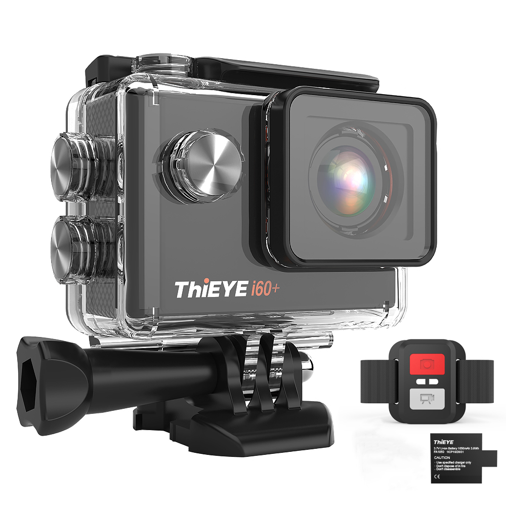 

ThiEYE i60 + 4K 2 дюймов 20MP WIFI Дистанционное Управление Водонепроницаемы 170 градусов Спорт DV Action камера