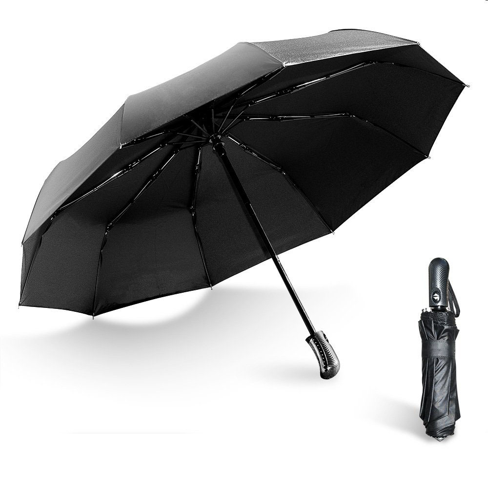 

Emergency Break Window Umbrella Automatic Folding Umbrella Anti-UV Men Big 10 Ribs Windproof Umbrellas Rain Gear