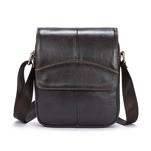 

Ekphero® Men Business Genuine Leather Business Messenger Shoulder Bag