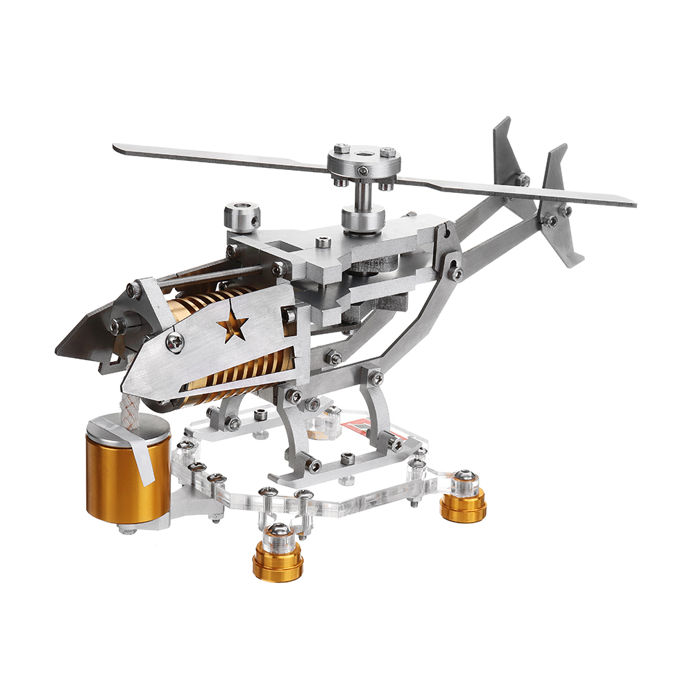 

Транспорт Вертолет Дизайн Стирлинг Двигатель Модель Наука Коллекция металлических игрушек