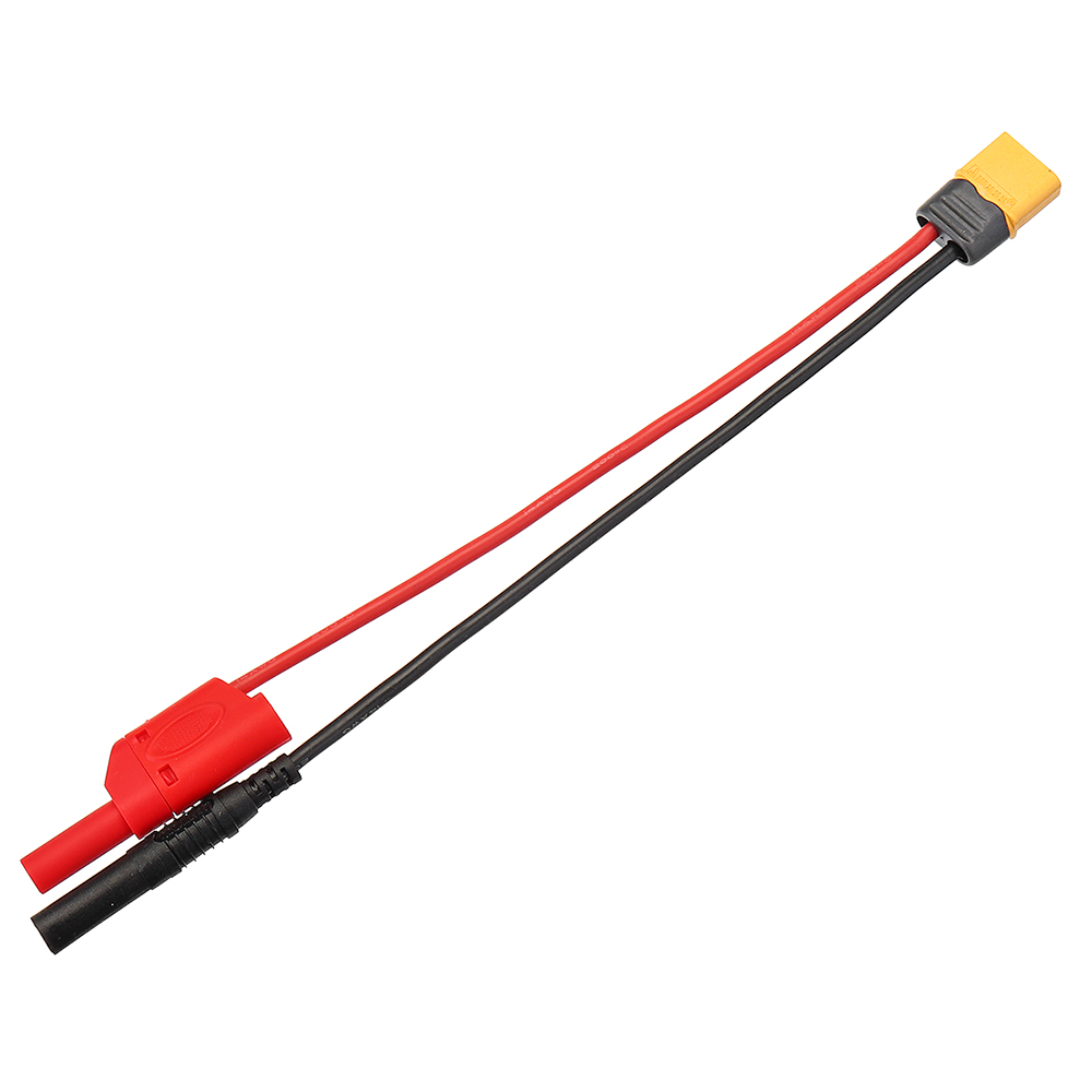 

12AWG XT60 Plug to 4.0 Banana Plug Силиконовый Зарядный кабель для зарядного устройства B6 AC