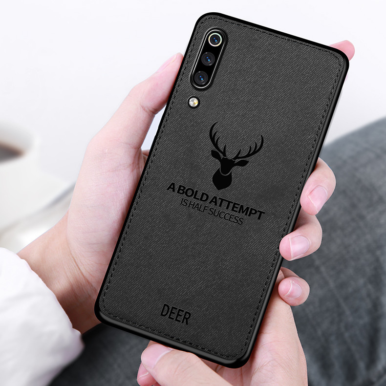 

BAKEEY Deer Противоударная ткань и защитный ТПУ Чехол для Xiaomi Mi9 / Xiaomi Mi 9 Transparent Edition неоригинальный