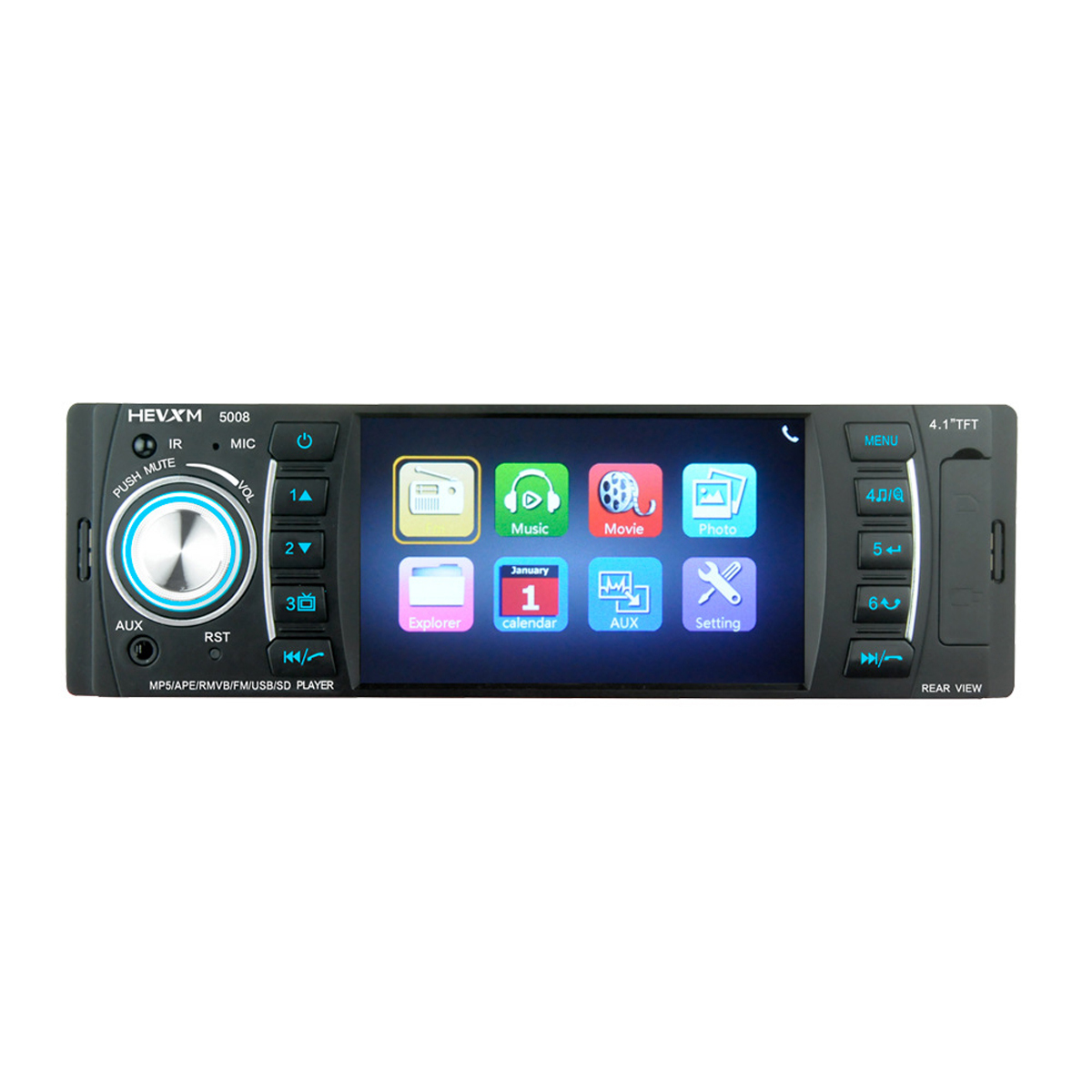

4.1 дюймов Авто MP5 Player Авто Mp4 Автоd Машина Bluetooth-гарнитура Реверсивный режим