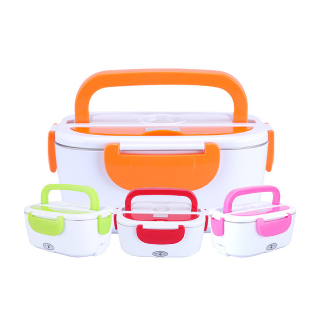 

Multi-function Electric Lunch Box Stainless Steel Split Insulation Electronic Lunch Box Plug-in Heating Convenient Electric Lunch Box Gift