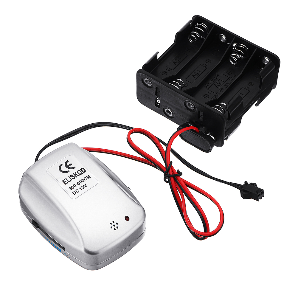 

Батарея Приводной блок управления голосовым контроллером LED Драйвер для 1-6M El Провод Light DC12V