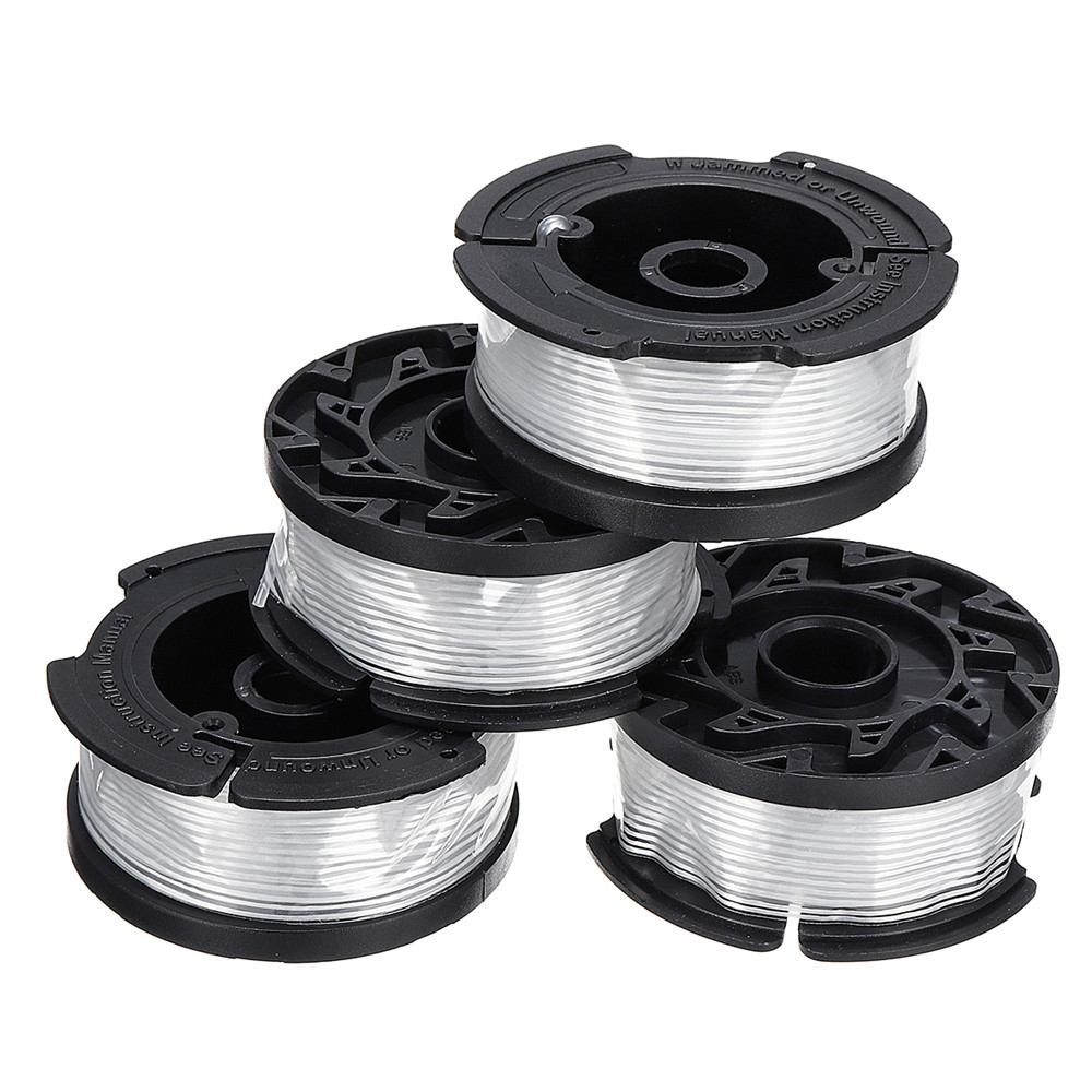 

4Pcs 30ft 0.065 Inch Lines Replacement Lawnmower Spool For Black and Decker AF-100 Grass Trimmer