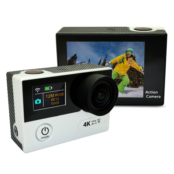 

XANES X6 4K WiFi Sports Camera 2.0LTPS Double Color Screen Waterproof DV Video 170° Wide Angle with Remote Control Image-stablization