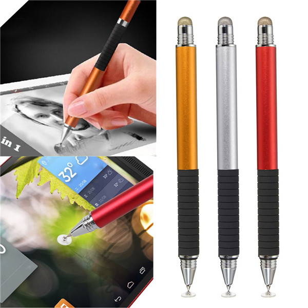 

2 в 1 Емкостный Ручка Чертеж с сенсорным экраном Ручка Stylus Для Смартфон Tablet PC