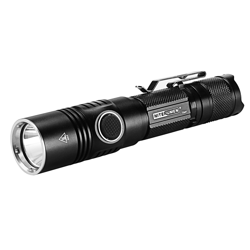 

Nitenumen TA01 XP-L V5 1060LM USB 18650 Rechargeable Tactical LED Flashlight