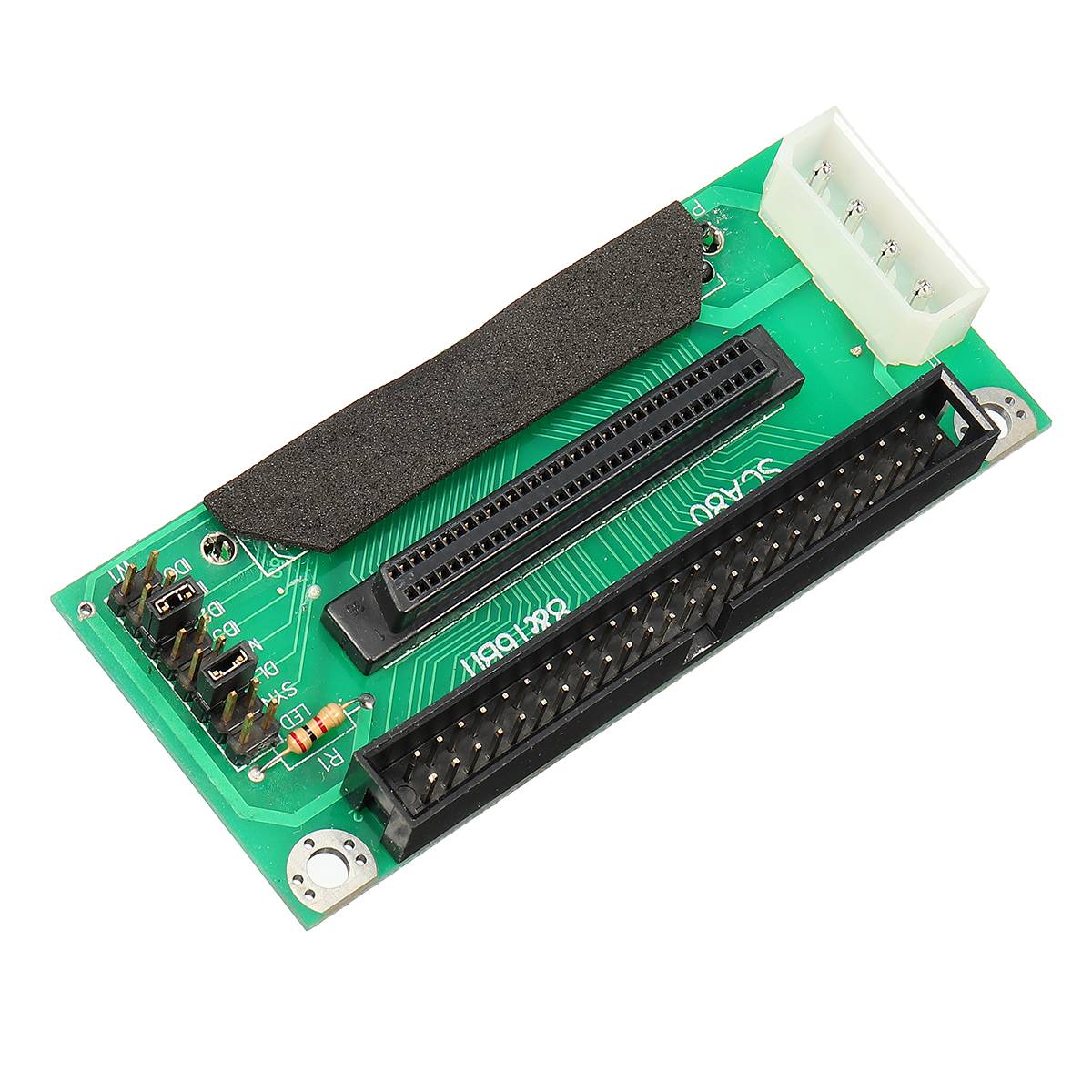 

SCA 80 Pin to 68 Pin 50 Pin IDE Ultra SCSI II/III Переходник для жесткого диска адаптера